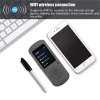 แบบพกพาที่พูดได้หลายภาษาอัจฉริยะ WIFI Voice Translator 16 ภาษา Real Time Travel Translator - INTL