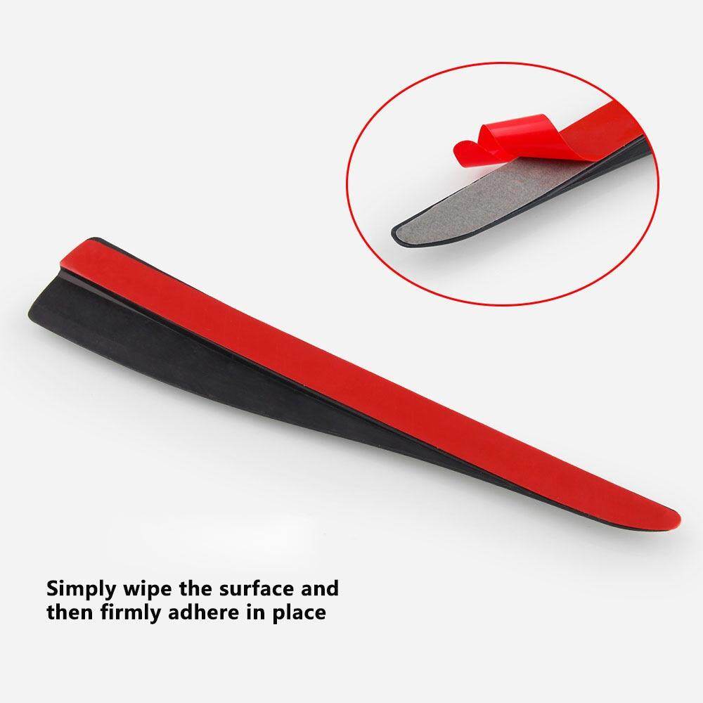 Super Electron Shop【Fast Delivery】2 Cái/bộ Miếng Dán Bảo Vệ Cản Xe Hơi Bằng PVC 28Cm Dải Chống Trầy Xước Miếng Dán Bảo Vệ Thân Xe Hơi