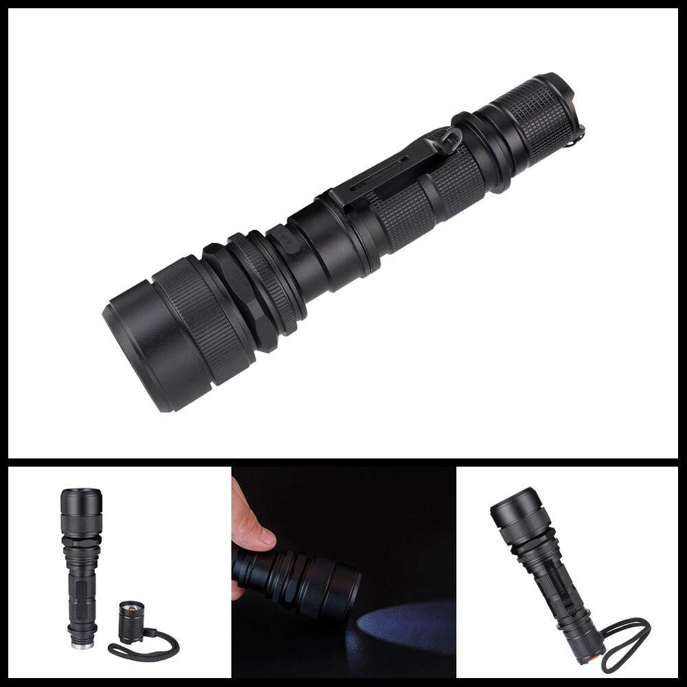 Tactical flashlight XM-L2 LED Tactical Flashlight Torch USB Charge Camping Lamp