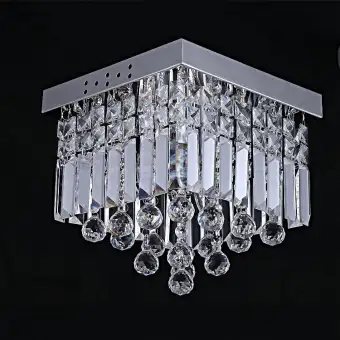 Led Crystal Square Ceiling Light Modern Simple Corridor Porch Led Crystal Square Ceiling Light Modern