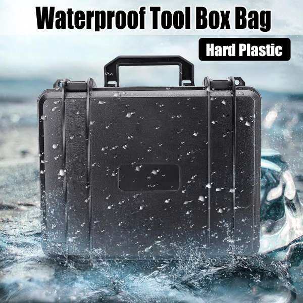 Waterproof Hard Plastic Case Bag Tool Storage Box Portable Anti-proof Organizer