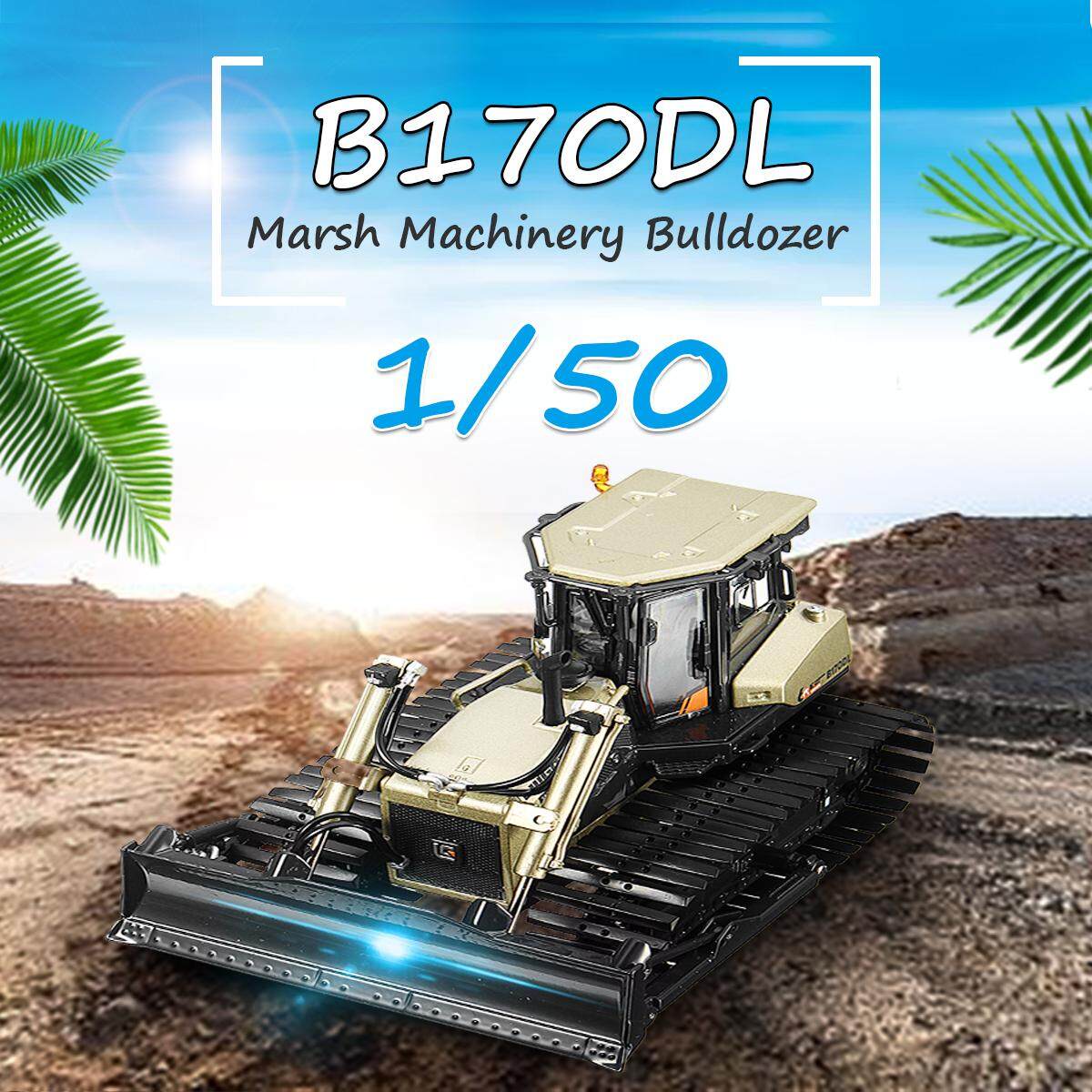 B170DL Đầm Máy Móc Xe Ủi Đế Hít Đồ Chơi Mô Hình