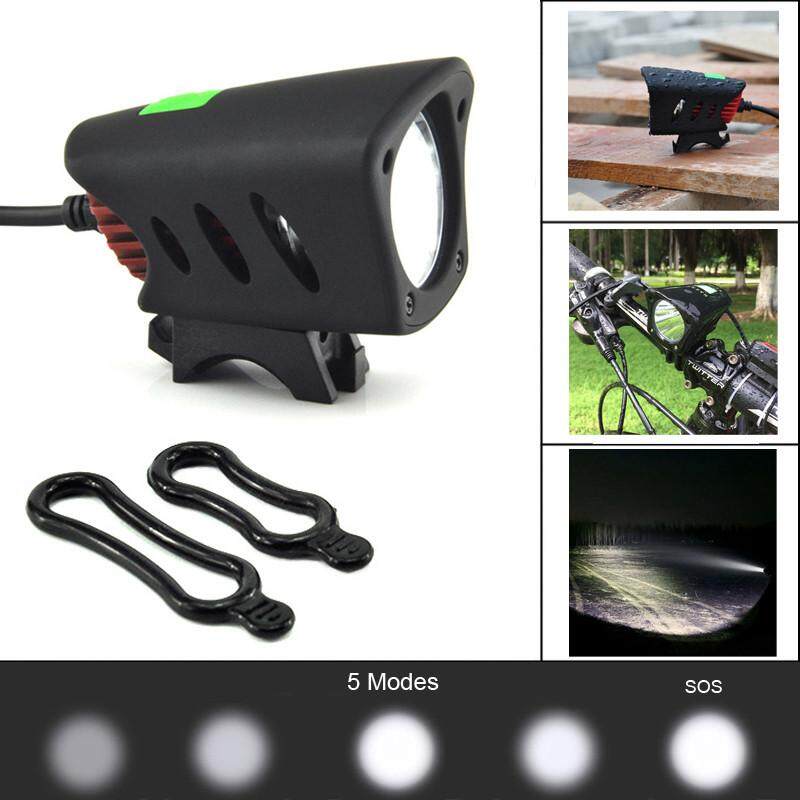 5 Modes True 2000LM 2 X XM-L T6 LED USB Waterproof Lamp Bike Bicycle Headlight