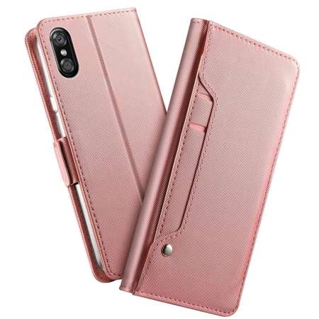 Happon สำหรับซัมซุงกาแล็คซี่ A7 2018 กรณีหนัง PU เคสแบบกระเป๋ามีฝาปิดเปิดฝาครอบการ์ดสล็อตสีดำ Happon สำหรับซัมซุงกาแล็คซี่ A7 2018 กรณีหนัง PU เคสแบบกระเป๋ามีฝาปิดเปิดฝาครอบการ์ดสล็อตสีดำ