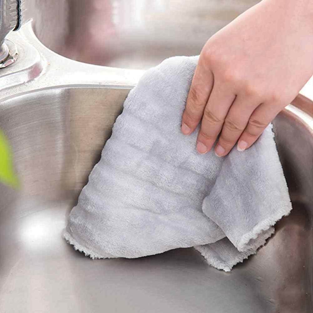 lagobuy 10Pcs/set Dish Towel Dish cloth Cleaning Cloths Kitchen