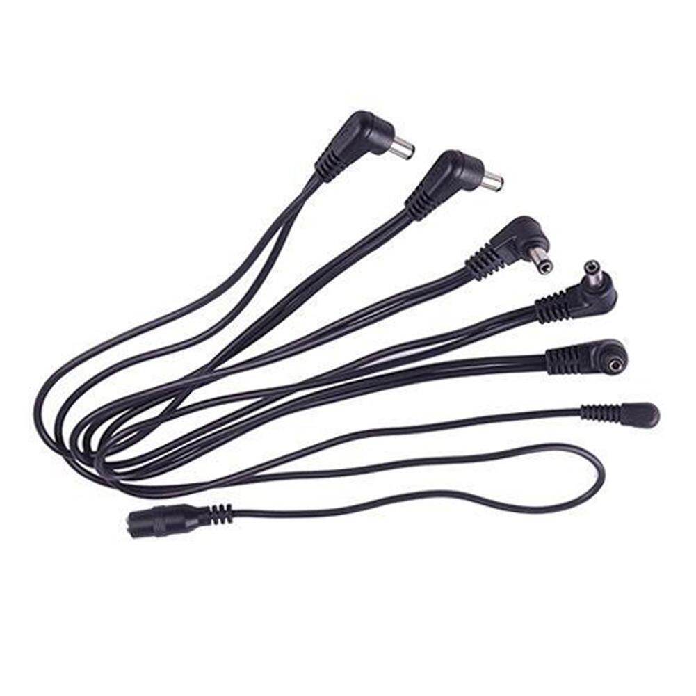 9V DC 1A 6 Way Guitar Effect Pedal Daisy Chain Power Supply Cable - intl