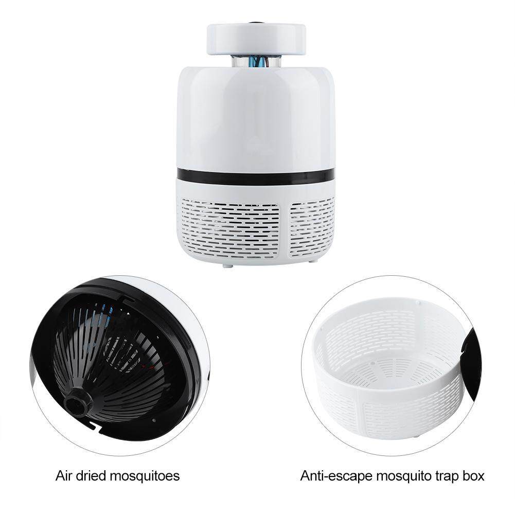 epayst [Buy 1 Get 1 Free] LED Light Mosquito Killer Fly Bug Insect Zapper Trap Catcher Lamp Safe for baby White