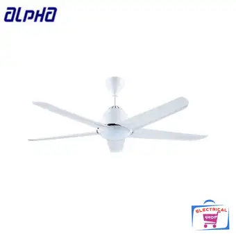 Alpha Ceiling Fan 56 With Led Light Af20led5b56 White Lazada