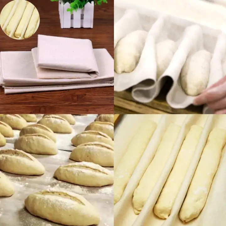 Proofing Linen Flax Cloth Couche Bakers Pans Proving Bread