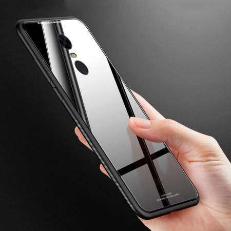 แก้วเคสสำหรับ Xiaomi Redmi 5 กรณี HD ป้องกันกระจกเทมเปอร์ฝาหลังสำหรับ Redmi 5 HOUSING - INTL
