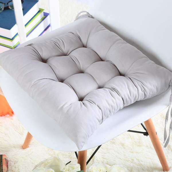 Costel 40*40cm Cushion Office Chair Home Garden Indoor Dining Seat Pad Pillow Plush Buttock Mat