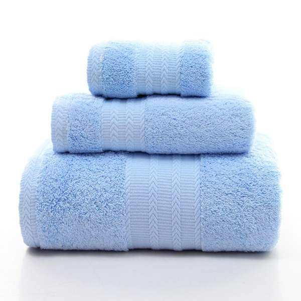 3 Du Lịch Tắm Cotton Ai Cập Giặt Khăn Bộ Sen Tắm Cao Cấp Mặt Mềm