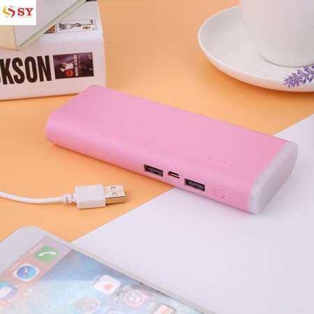 ดังนั้นหนุ่มเคสพาวเวอร์แบงก์ที่ยึดแบตเตอรี่ทนทาน 5X18650 แบตเตอรี่ที่เก็บพลาสติกภายนอก