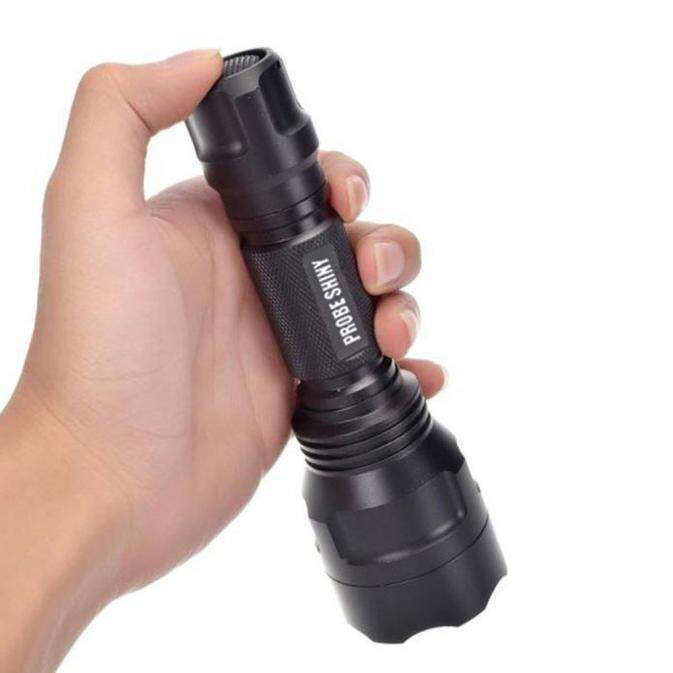 X800 C8 Tactical Flashlight LED Zoom Military Torch G700 Charger