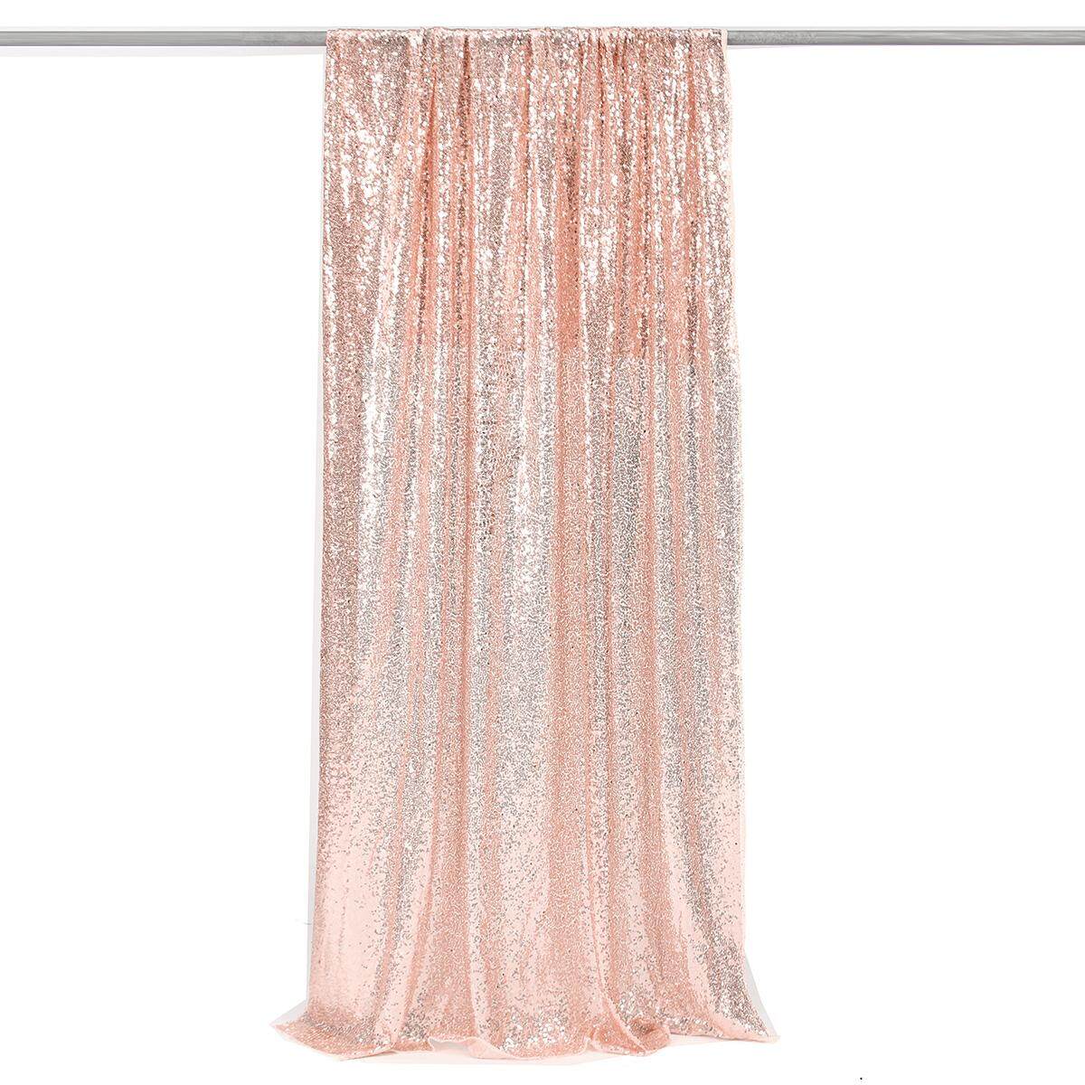 Rose Gold Sequin Photography Backdrop Sequin Background Sequin Curtain - intl