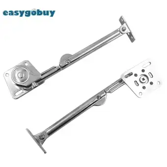 Easygoingbuy 2pcs Set Hydraulic Randomly Stop Hinges Kitchen