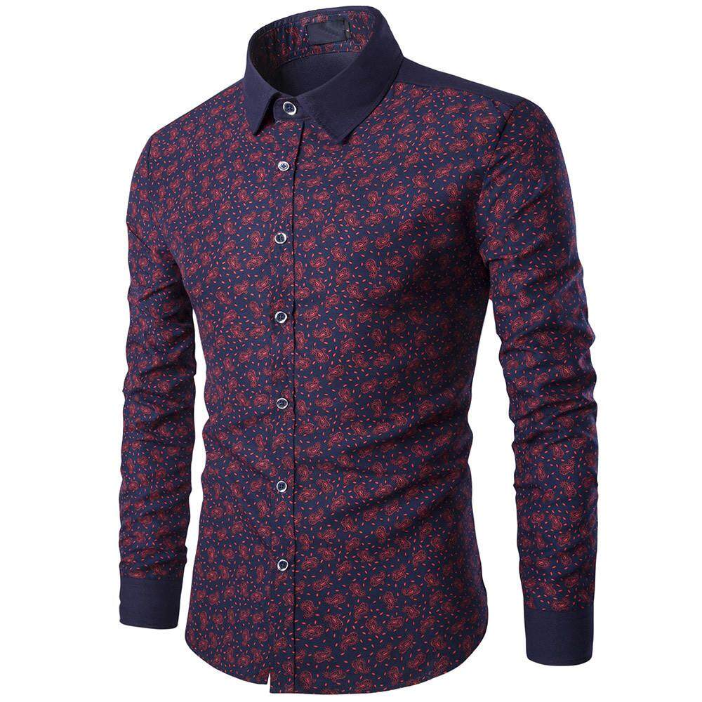 SportsX Men Business Long Sleeve Button Down Work Slim Fashion Shirts
