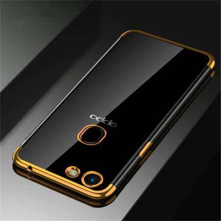 สำหรับ OPPO F7 ชุบโปร่งใสเคสบางพิเศษเคสโทรศัพท์อ่อนใสฝาหลัง