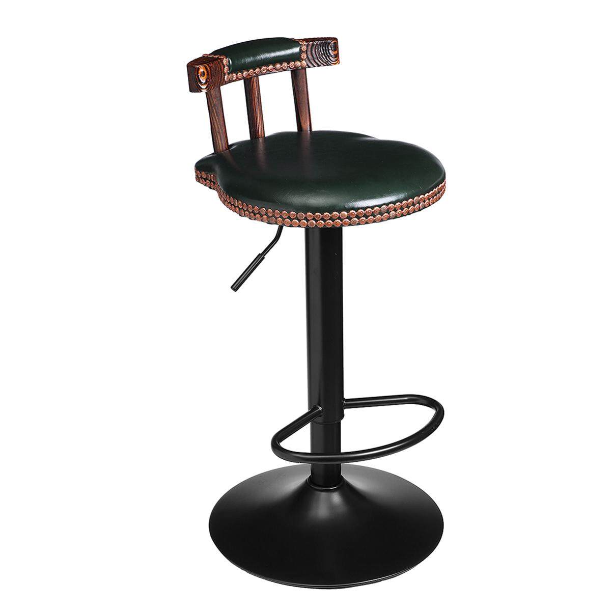 Da Vintage Ăn Sáng Thanh Phân Xoay Barstools Nhà Bếp Để Chân Ghế