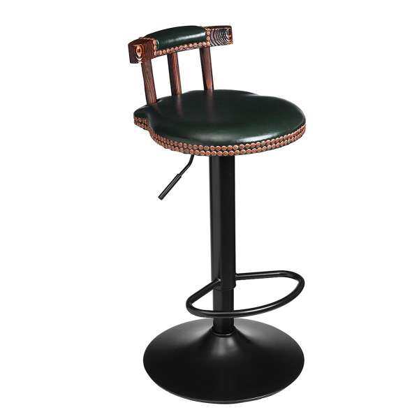 Da Vintage Ăn Sáng Thanh Phân Xoay Barstools Nhà Bếp Để Chân Ghế