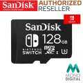 SanDisk Nintendo Switch 128 GB 100 MB/s U3 UHS I Micro SDHC Kartu Memori (SDSQXAO-128G-GN6ZA)