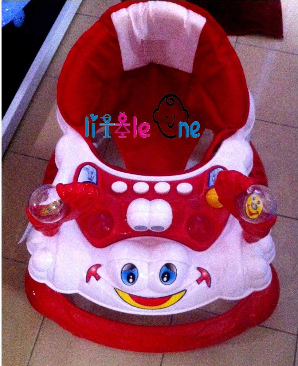 My Baby Exclusive Baby Walker Siput With Stopper With English Music! BEST BUY! RED