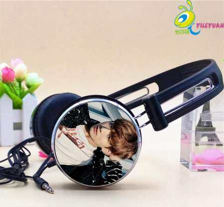 BTS DIY DEEP BASS หูฟังแบบพกพาสำหรับโทรศัพท์/MP3/MP4/คอมพิวเตอร์/PC/เพลงของขวัญ