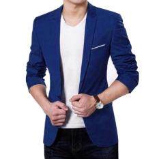 Mới nam Slim Fit Chính Thức Một Nút Phù Hợp Với Áo Lót Lông Cao Cấp (Tham Khảo tiên Kích Thước)