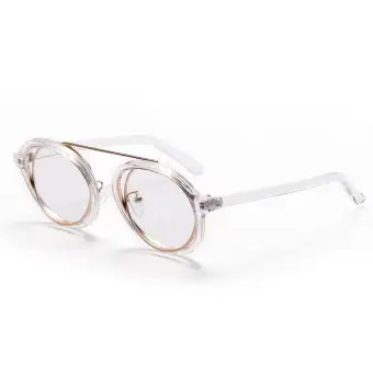 clear round glasses frames