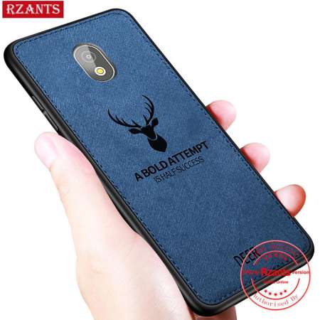 Rzants For สำหรับ เคส Samsung Galaxy J7 Pro เคสโทรศัพท์ เคสมือถือ Case Shockproof Rugged [elk] Slim Hybrid Hard Phone Casing with Linen Cloth Fabric Design Canvas Stripe Leather Protective Men