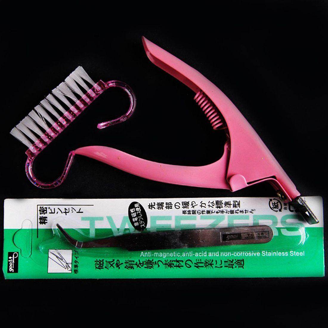 Manicure Kit 19 Nails Nail Art Tips False Nails Sequins Decor Powder