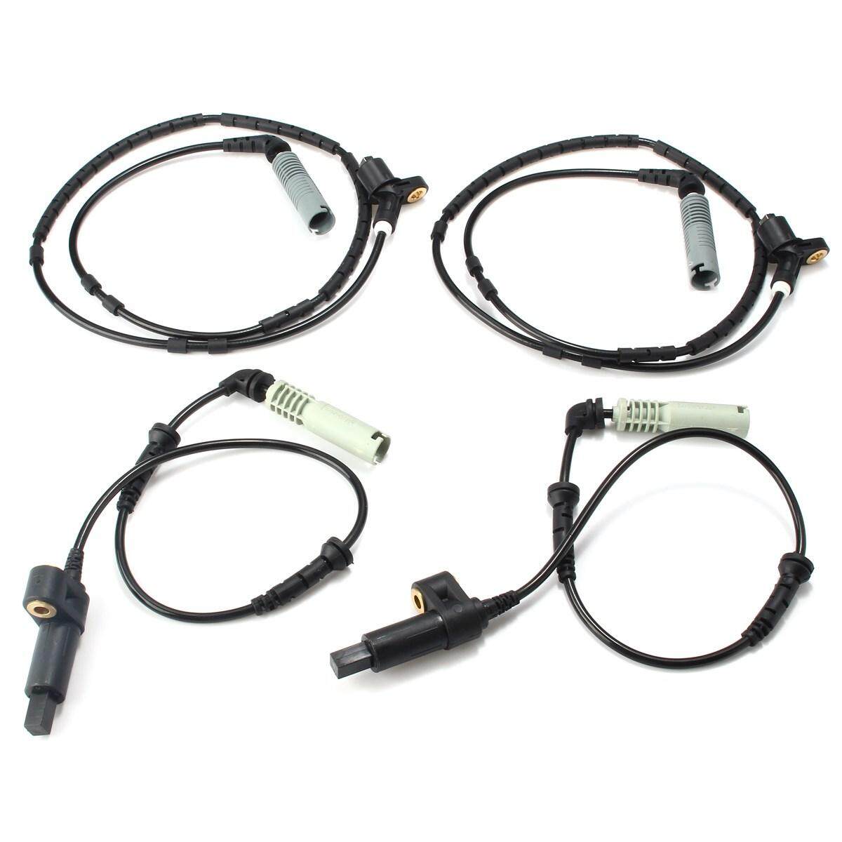 4PCS Front Rear ABS Wheel Speed Sensor 34521164651//52 Fit BMW E46 323i 325i 328i