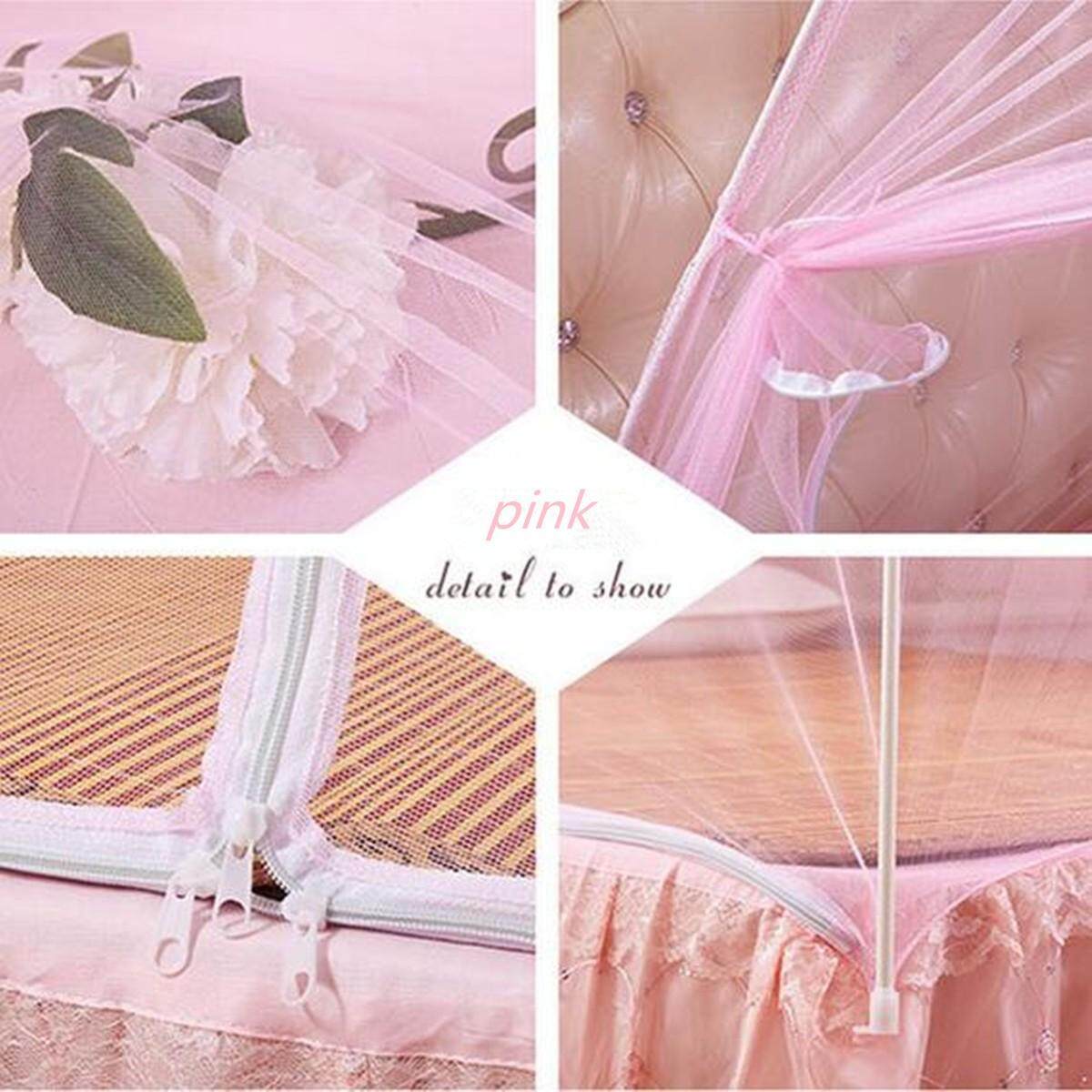 120X200cm Portable Bed Mosquito Net Tent Home Outdoors For Twin Size