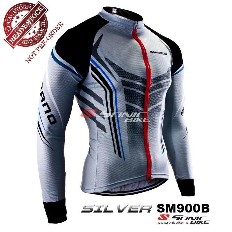 READY STOCK [ FREE RETURN ] Shimano Long Sleeve Cycling Jersey - SM900S