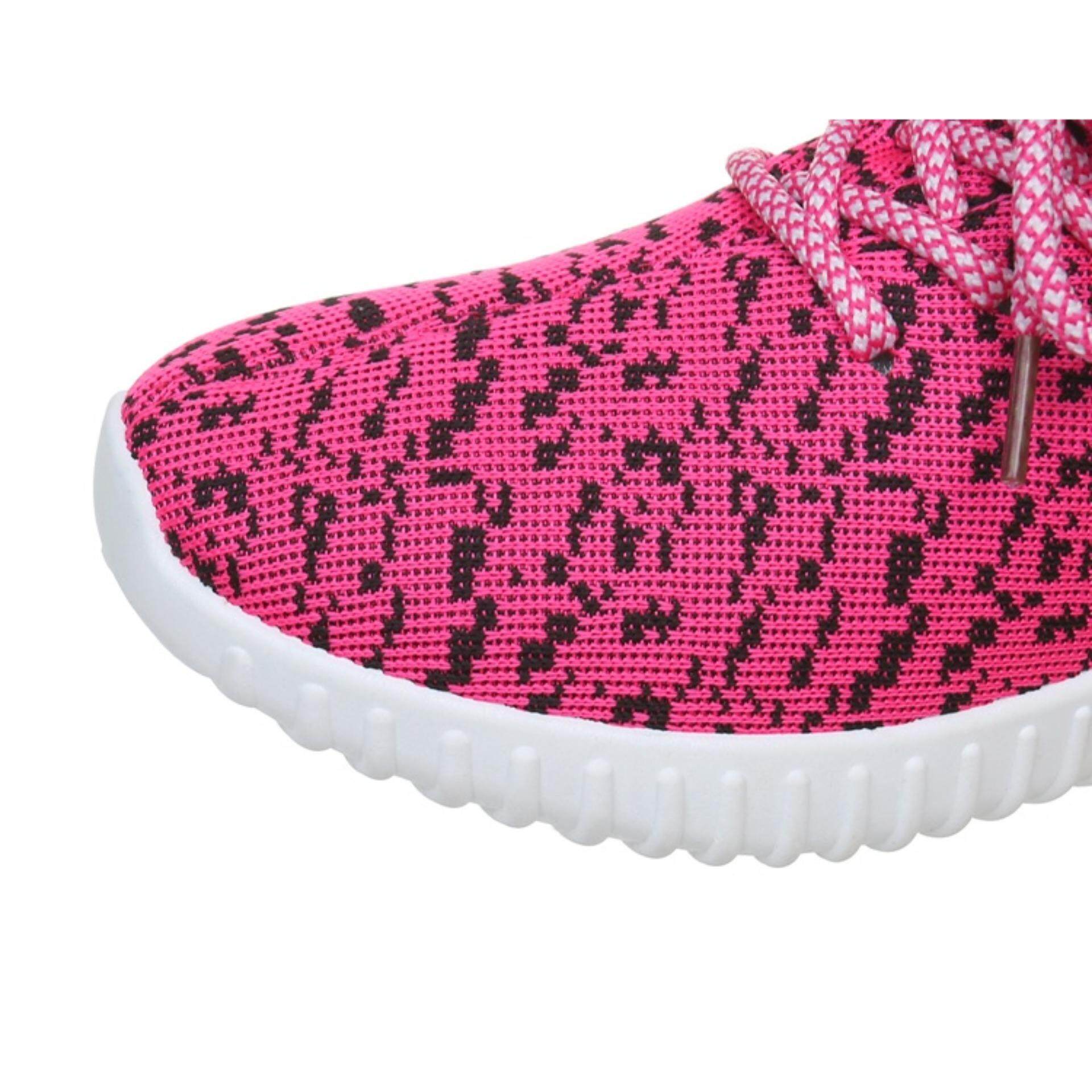 La s breathable fortable sports shoes running shoes fashion La s breathable fortable sports shoes running shoes fashion casual shoes net shoes white