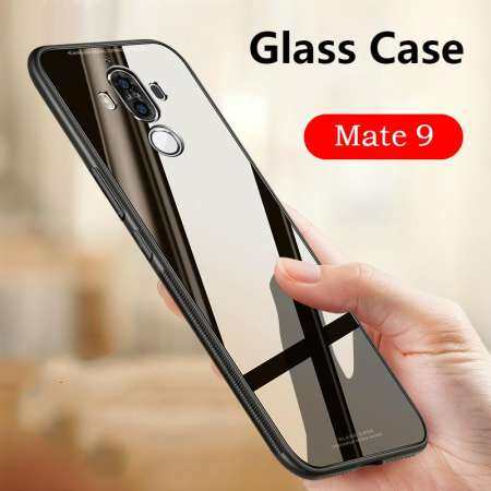 Huawei Mate 9 เคสป้องกันเต็มรูปแบบ CLEAR กระจกเทมเปอร์เคสสำหรับหัวเหว่ย Mate9 แก้วฝาหลัง - INTL