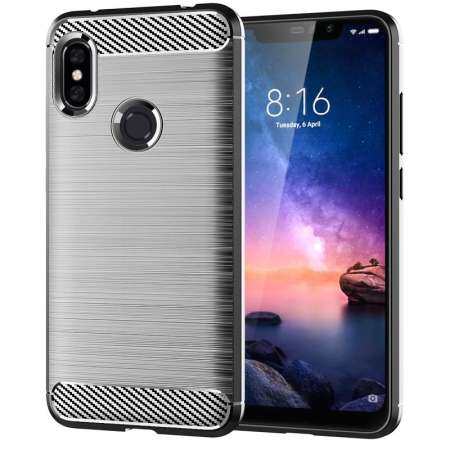 รีวิวบอกต่อ เกราะทนทานฝาหลังสำหรับ Xiaomi Redmi หมายเหตุ 6 Pro (ขนาดหน้าจอหลัก:
6.26 นิ้ว) ซิลิโคนนุ่ม TPU คาร์บอนไฟเบอร์เนื้อสัมผัสเคสโทรศัพท์ ตอนนี้กำลังลดราคาพิเศษ