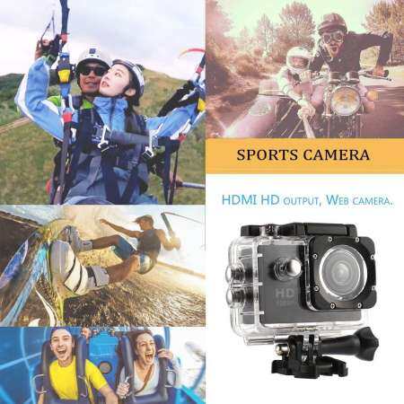 ERA Full HD 1080 จุดกีฬากล้องแอคชั่นแคมเมรากล้องถ่ายวิดีโอขนาดเล็ก DVR สำหรับ SJ4000