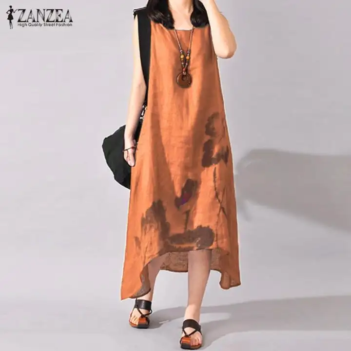 orange sundress plus size