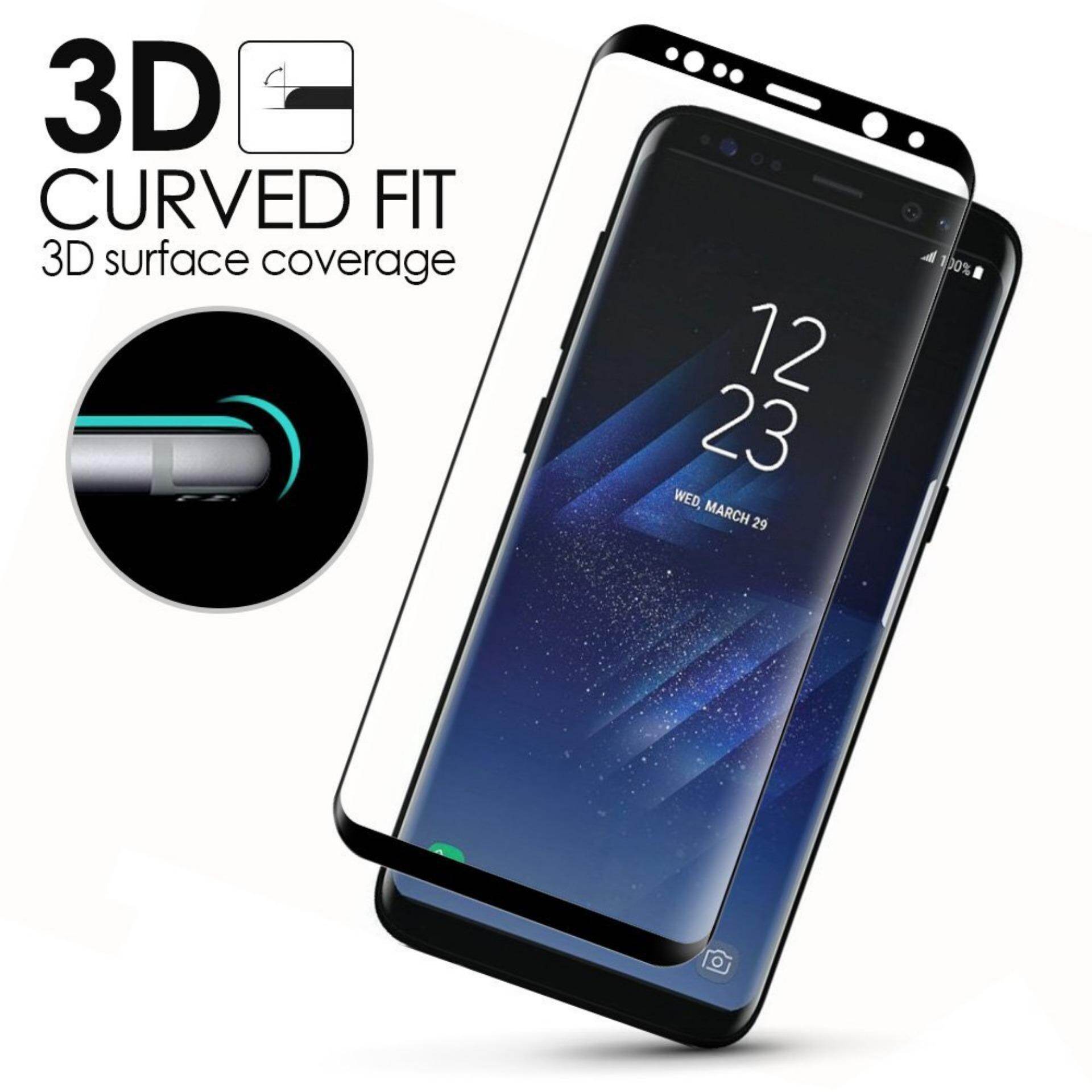[2 Gói] Galaxy S9 Cộng Với 3D Miếng Dán Màn Hình Kính Cường Lực Bảo Hiểm Đầy Đủ Độ Nét Cao Rõ Ràng Chống Trầy Xước, Chống-Bong Bóng Bảo Vệ Màn Hình Cho Samsung Galaxy S9 Cộng Với