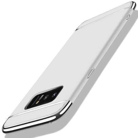 Case for Samsung Galaxy Note 8, 3 in 1 Anti-Scratch Shockproof Cover Electroplate Frame with Coated Surface Excellent Grip Casing