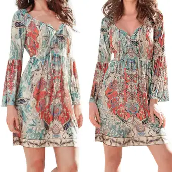 boho dress lazada