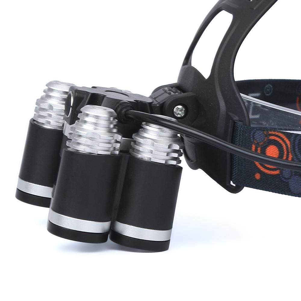 35000LM 5x XM-L T6 LED Headlamp Headlight Flashlight Head Light Lamp 18650