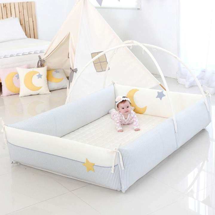 morbido baby bumper bed