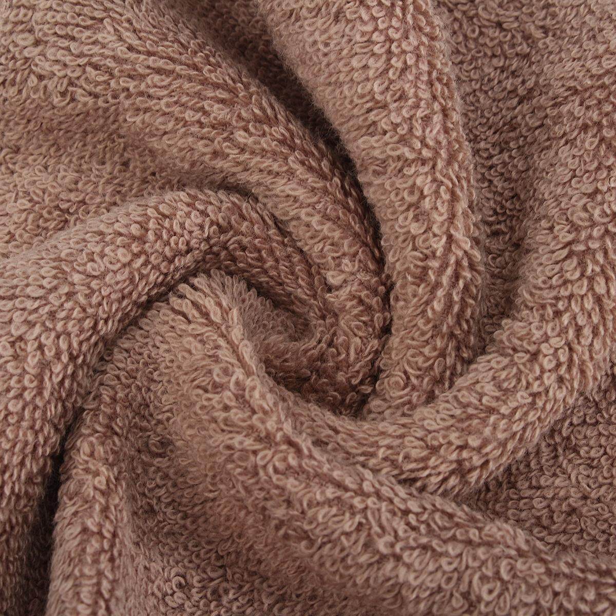 6Pcs 100% Cotton Super Soft Face Hand Bath Bathroom Towel Sheet Set --Brown