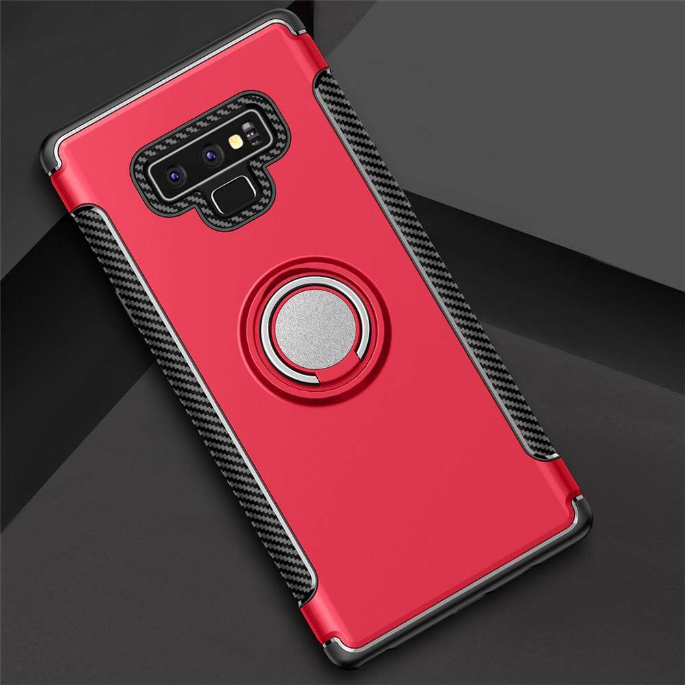 Ốp Điện Thoại Cho Samsung Galaxy Note 9, Ốp Silicon Nam Châm Sang Trọng Vỏ Ốp Cứng Nhẫn Kim Loại