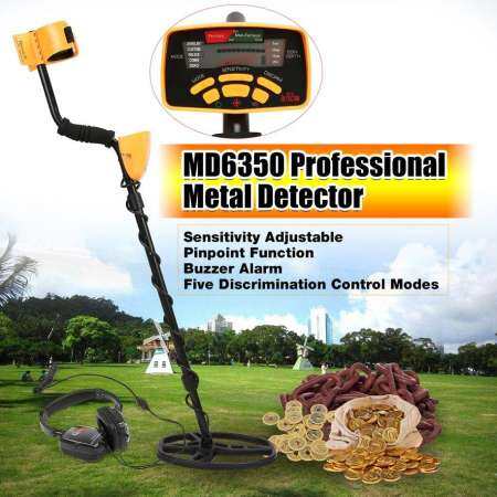 CFB MD6350 โลหะใต้ดินอุปกรณ์ตรวจจับแบบมือถือ Treasure Hunting เครื่องตรวจจับทอง