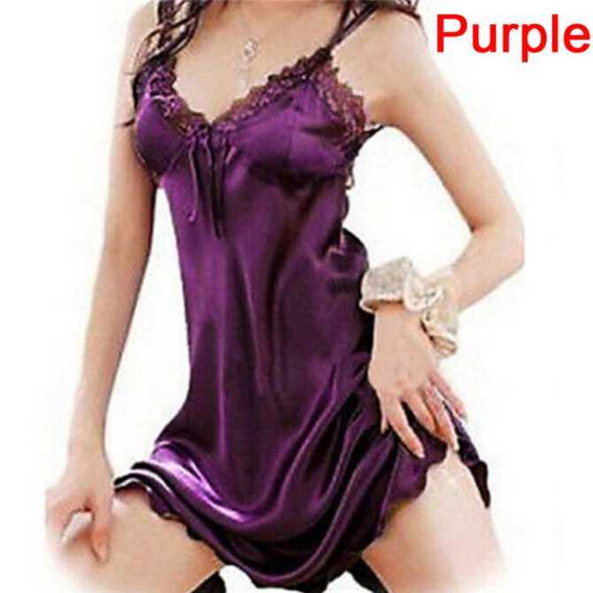 Jnan ผู้หญิงฤดูร้อน V คอชุดนอนนอนซาตินเซ็กซี่ชุดชั้นในสตรีลูกไม้ MINI ชุดชั้นในสตรีทรงเซ็กซี่ชุดนอนชุดใส่พักผ่อนชุดนอน nightdress Jnan ผู้หญิงฤดูร้อน V คอชุดนอนนอนซาตินเซ็กซี่ชุดชั้นในสตรีลูกไม้ MINI ชุดชั้นในสตรีทรงเซ็กซี่ชุดนอนชุดใส่พักผ่อนชุดนอน nightdress