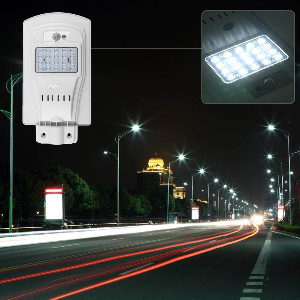 20W 20LED Waterproof Solar Light Outdoor Road Street Wall Induction Lamp