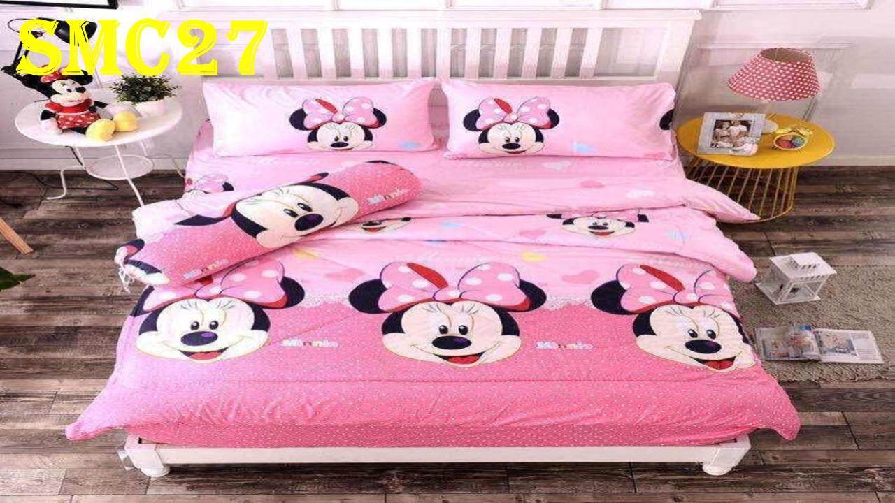 2 IN 1 Cartoon Single Size Fitted Bedsheet SMC Cadar Kartun BUY NOW FREE 1 MYSTER GIFT